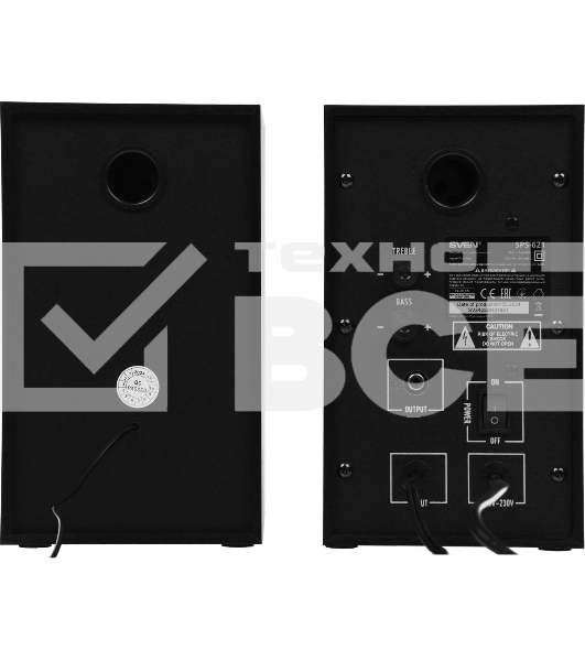 Акустическая система SVEN АС SPS-621, черный (28 Вт, Bluetooth)