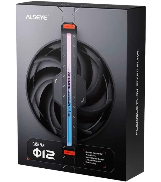 Вентилятор для корпуса ALSEYE Φ12(DM12)-B