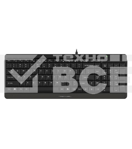 Клавиатура проводная A4Tech Fstyler FK15, USB, черный