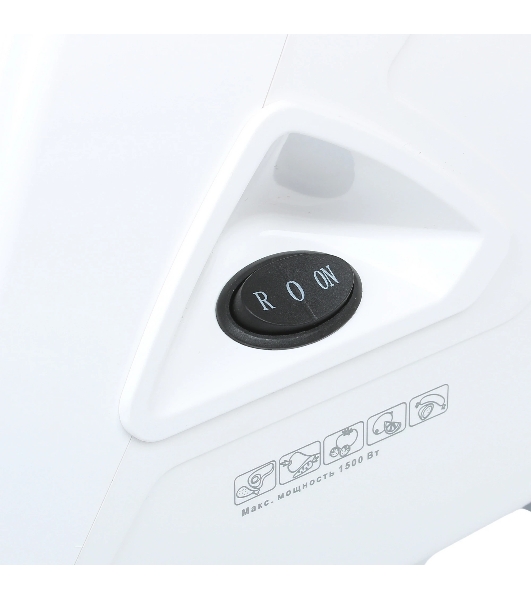 Мясорубка электрическая Аксион М35.03 белый, 1500 Вт, 1.7 кг/мин, реверс, защита от перегрузки, насадки - 4