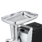 Мясорубка электрическая Zigmund & Shtain ZMG-054 серебристый, 2300 Вт, 2.5 кг/мин, реверс, защита от перегрузки, металлический лоток, насадки - 5, фото3