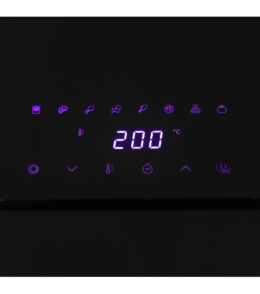 Аэрогриль Kitfort КТ-2263 синий/черный, 1800 Вт, 6.3 л, сенсор, 8 программ