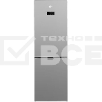 Холодильник Beko B3RCNK362HS серебристый двухкамерный 220/100л морозилка снизу, Total No Frost, фото 1