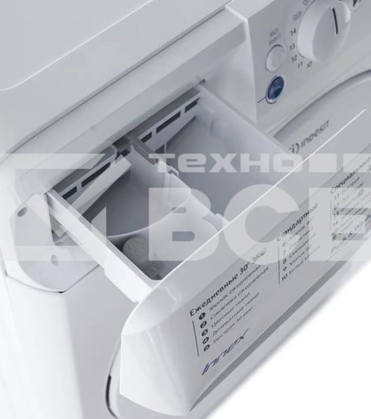 Стиральная машина Indesit BWE 81282 L белый, загрузка фронтальная 8 кг, 1200 об/мин., класс: А