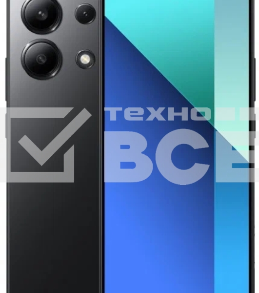 Смартфон Xiaomi Redmi Note 13, 8/256Gb, черный