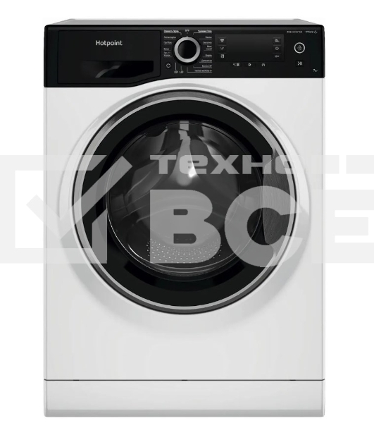 Стиральная машина Hotpoint NSD 7239 ZS VE RU белый, загр. фронтальная макс.: 7 кг 1200 об/мин класс: А