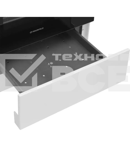 Плита электрическая Maunfeld MEC57CW08TD белый, конфорок 4 шт, духовка 59 л, 50 см x 85 см x 60 см