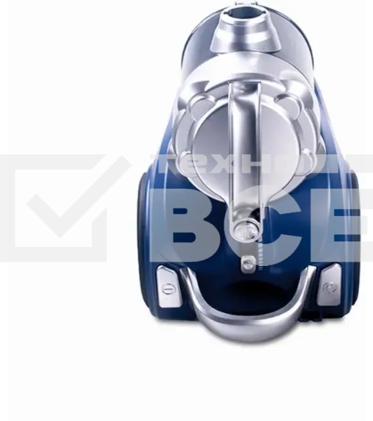Пылесос BQ VC2024MC синий/серый, 450/2000 Вт, уборка сухая, пылесборник контейнер 3 л