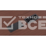 Металлический корпус [WRTS-11BOX-B] Wize для модульной системы врезного лючка в стол с убирающейся крышкой, черный;, фото4