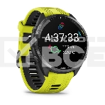 Смарт-часы Garmin Forerunner 965 черный, желто-черный ремешок 47мм, фото2