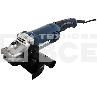 Углошлифовальная машина Makita GA9050 синий 2000Вт 6600об/мин рез.шпин.:M14 d=230мм