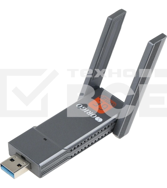 Сетевой адаптер Wi-Fi Origo OW1800M, AX1800, USB 3.0, (ант.внеш.несъем.) 2ант.
