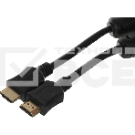 Кабель соединительный аудио-видео Premier 5-813 HDMI (m)/HDMI (m) 2м. феррит.кольца черный (5-813 2.0), фото3