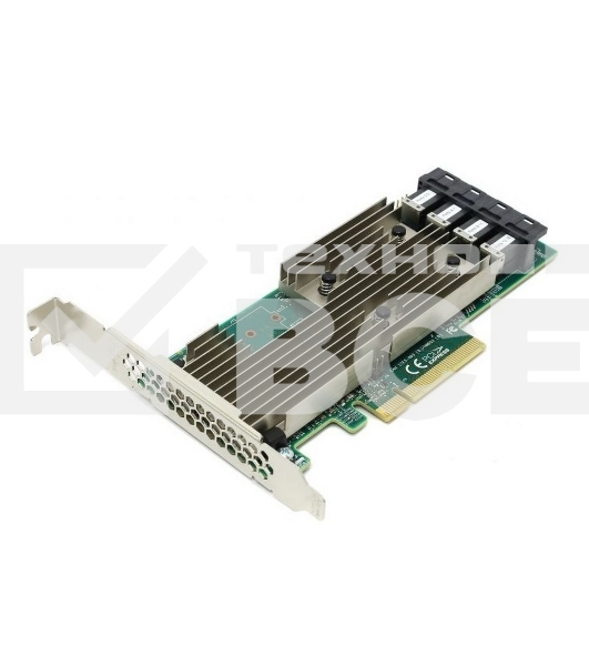 HBA-адаптер Broadcom 9305-16i SGL (05-25703-00 / 03-25703-02004)  PCIe 3.0 x8 LP, SAS/SATA 12G HBA, 16port(4*int SFF8643), 3224 IOC, (007226)