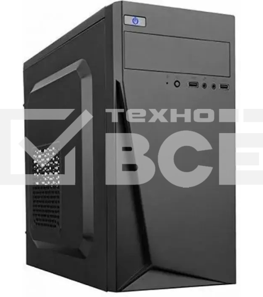Компьютерный корпус LinkWorld VC-13M071 М0 черный без БП mATX 1x80mm 1x120mm 2xUSB2.0 audio