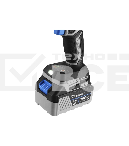 Дрель-шуруповерт Deko DKCID20 Pro 085-1068, Аккумуляторная, 20В