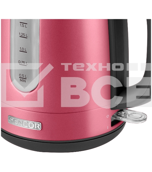 Чайник электрический Sencor SWK 1774RD 1,7 л, 2150 Вт, красный