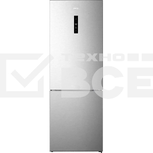 Холодильник Gorenje NRK720EAXL4 серый двухкамерный 347/109л морозилка снизу, No Frost