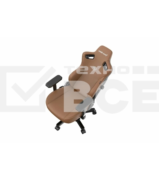 Кресло игровое Anda Seat Kaiser 3, цвет коричневый, размер L (120кг), материал ПВХ (модель AD12)