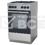 Плита газовая Gorenje GG5A11XF нержавеющая сталь, конфорок 4 шт, духовка 70 л, 85 см x 50 см x 59.4 см, фото 1