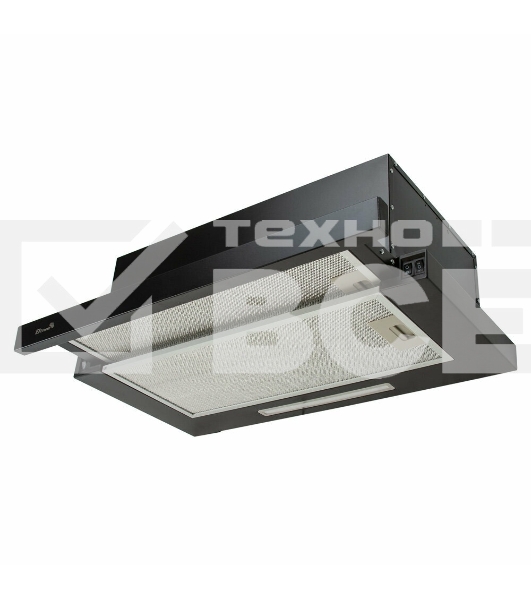 Вытяжка кухонная Eltronic телескопическая (77-13) черная