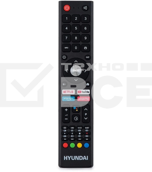 Телевизор Hyundai 85' H-LED85BU7007 черный LED UHD 60Hz Smart TV