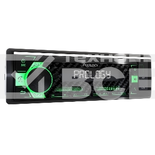 Автомагнитола Prology CMX-235, 1 DIN, Bluetooth, USB Type-A, AUX, пульт ДУ