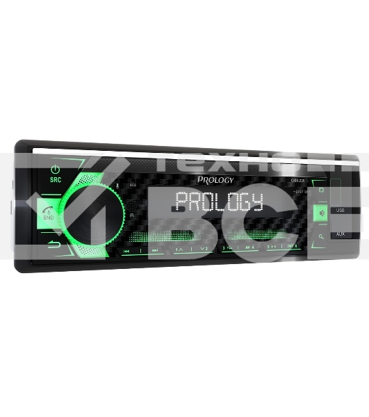 Автомагнитола Prology CMX-235, 1 DIN, Bluetooth, USB Type-A, AUX, пульт ДУ