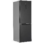 Холодильник Kraft TNC-NF403D серебристый двухкамерный 218/97л морозилка снизу, No Frost, фото 1