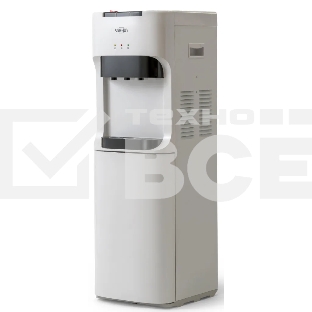 Кулер для воды Vatten L45WK, нижняя загрузка, нагрев 90 °С, охлаждение 10 °С, белый