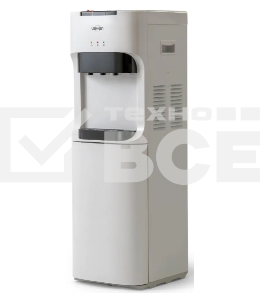 Кулер для воды Vatten L45WK, нижняя загрузка, нагрев 90 °С, охлаждение 10 °С, белый