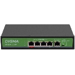 Коммутатор Digma DSP204G-1G-T80, 5×1 Гбит/с, неуправляемый, фото4