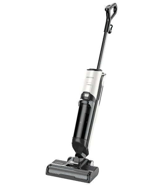 Пылесос вертикальный моющий Grundig VCW 6270 белый/черный, питание от сети, 1800 Вт, уборка суxая/влажная, пылесборник 0.48 л