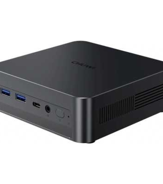 Компьютер Chuwi AuBox Intel Core Ultra 7 256V(2.2Ghz)/16384Mb/1000PCISSDGb/Int:Intel Iris Xe Graphics/BT/WiFi/war 1y/0.865kg/Gray/Win11Pro + DDR5 (no Slots)/USB3.2*5/HDMI*2/DP*1/RJ45*1/WIFI6E,BT5.3/Tipe-C*2/bracket/Aluminum Alloy + Galvanize
