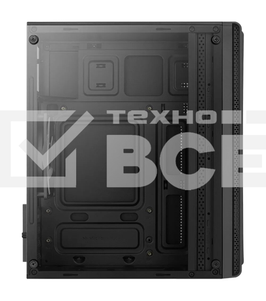 Компьютерный корпус MiniTower Aerocool  / Formula EVO Mini-G-BK-v1 (mATX, USB3x1, USB2x2, 120mm RGB fan, без БП) (4711099472352)