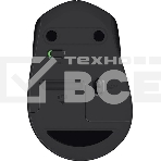 Мышь беспроводная Logitech M330 SILENT PLUS черный, 1000 dpi, радиоканал, USB, кнопки - 3, фото4