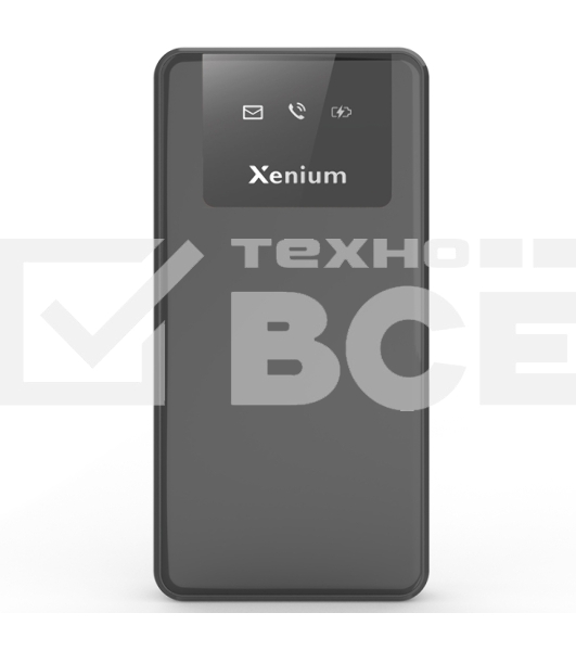 Мобильный телефон Xenium X600 темно-серый