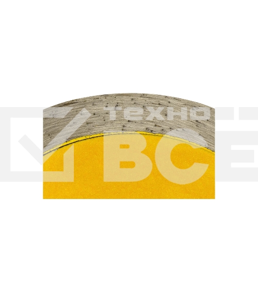 Диск алмазный отрезной сплошной 180x22.2/25,4 мм Kranz 
