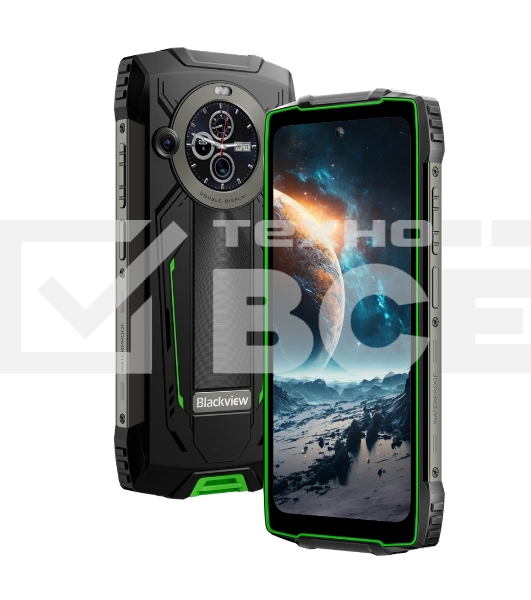 Смартфон Blackview BV8200, 12/256Gb, зеленый