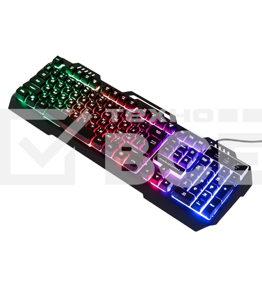 Клавиатура проводная NAKATOMI KG-35U черный