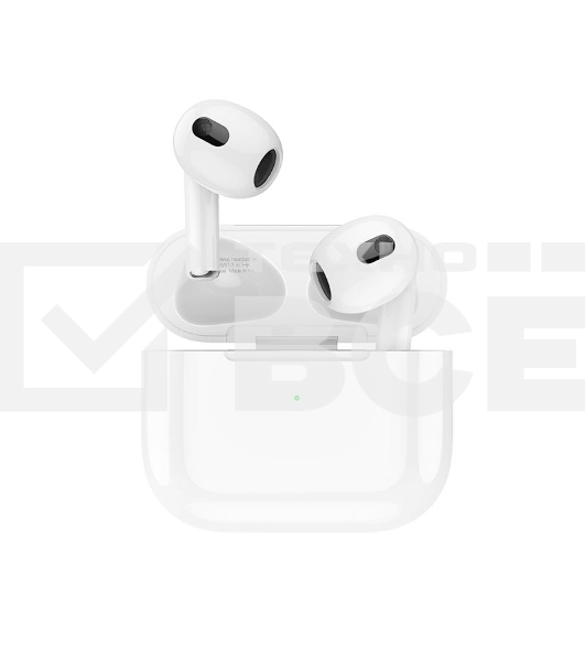 Наушники TWS Borofone BW13 белый, вкладыши, Bluetooth, сенсорное управление, до 4 ч