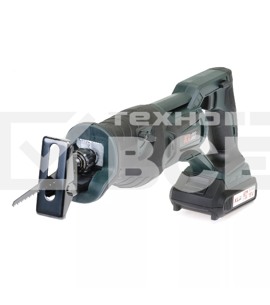 Профессиональная пила сабельная бесщеточная KLPRO KLTKT18B-20 (18 В, Li-ion-2шт, 2.0А·ч, полотна дерево/металл, ЗУ, сумка)