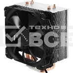 Устройство охлаждения(кулер) Accord ACC-4P12 Soc-AM5/AM4/1200/1700/1851 серебристый/черный 4-pin 31dB Al+Cu 180W 565gr brown box, фото 1