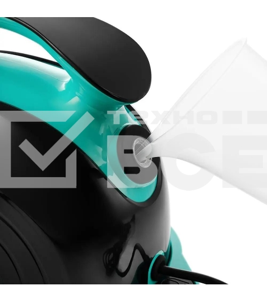 Пароочиститель напольный Kitfort КТ-9102-3 черный/бирюзовый