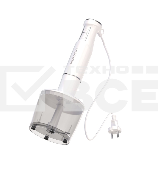 Блендер ручной Maxvi HB1541S белый