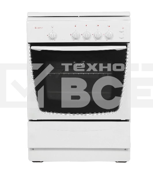 Плита газовая Gefest ПГ 1200-С6 К33 белый, конфорок 4 шт, духовка 63 л, 60 см x 85 см x 60 см