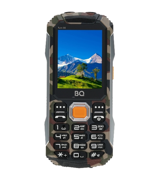 Мобильный телефон BQ 2432 Tank SE военный зеленый