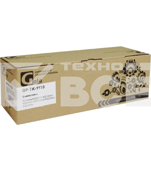 Картридж GalaPrint совместимый TK-1150 для Kyocera M2135dn/M2635dn/M2735dw/P2235dn/P2235dw 3000к GP