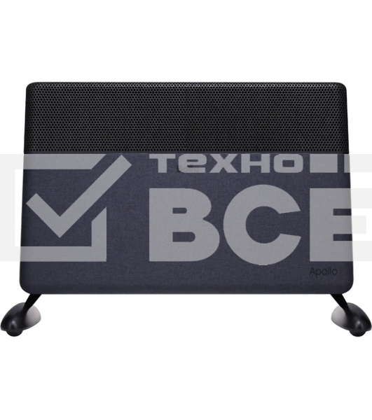 Конвектор Ballu Apollo digital INVERTER Space Black BEC/ATI-1502 черный, 1500 Вт, 20 м2, термостат, дисплей, WiFi