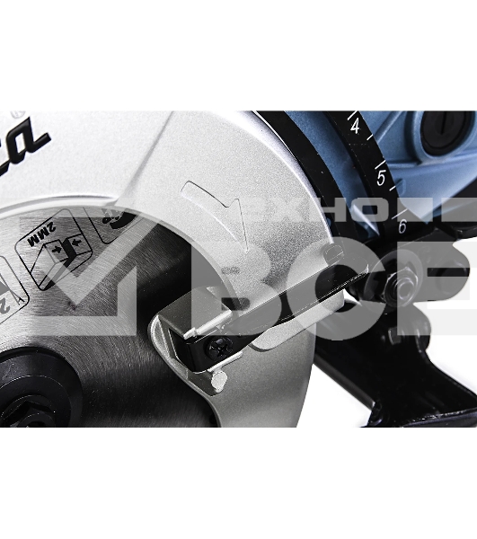 Пилы электрические дисковые, торцовочные Makita 5477NB Пила диск гипоидная , 1800Вт,4500об\м,диск-ф185х15.8мм,рез-60мм,6.5кг,кор,наклон-45гр